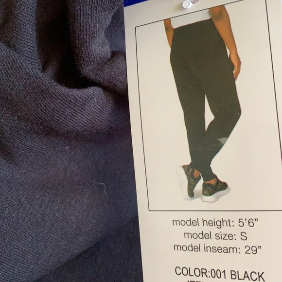 Joggers black 95%cotton 5%spandex - Picture 9 of 9